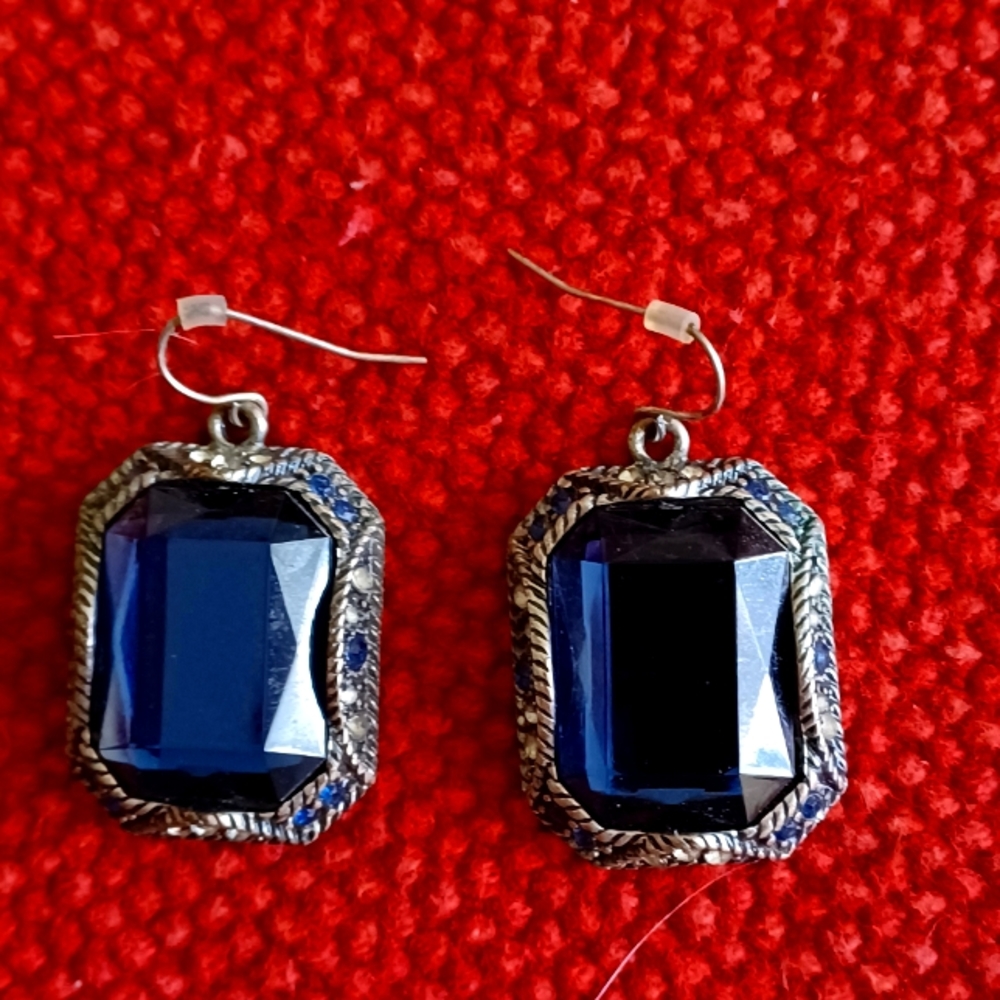 Deep Blue Earrings from Monroe and Main